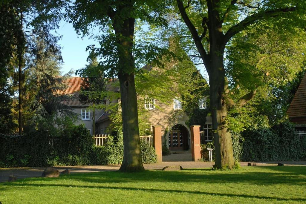 Haus Keppelborg: Zi Elisabeth Mit Burgmauerblick Apartment Heek Ngoại thất bức ảnh