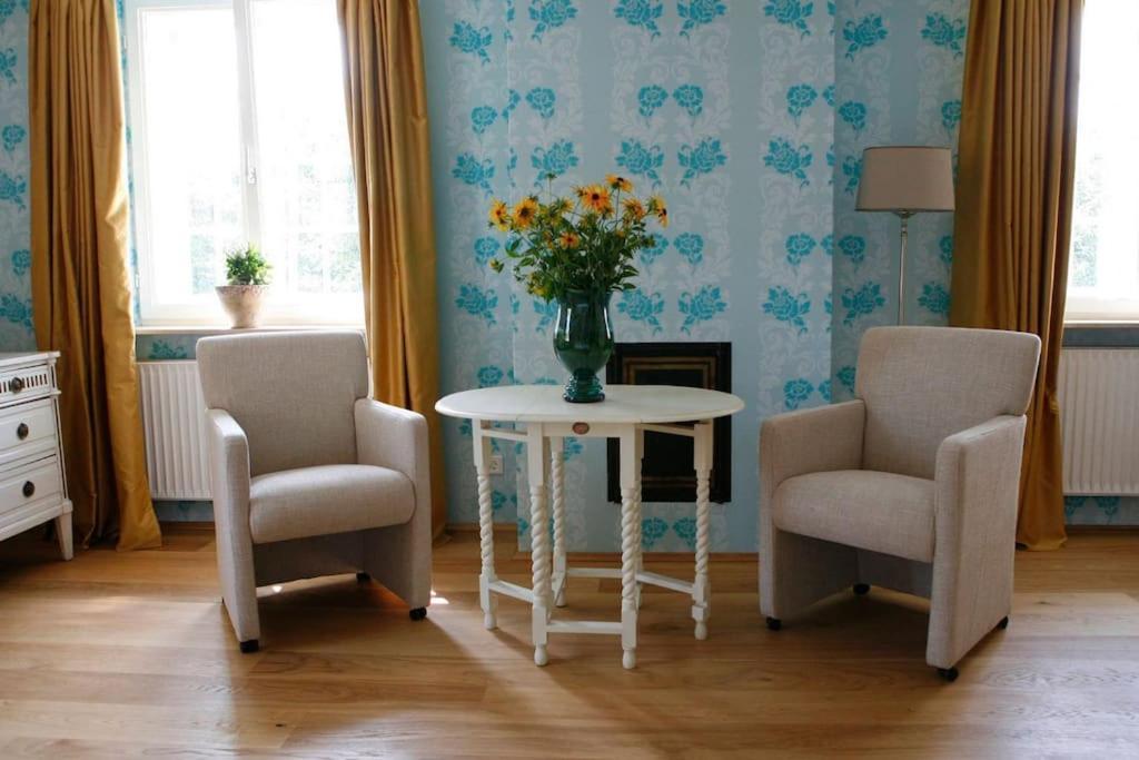Haus Keppelborg: Zi Elisabeth Mit Burgmauerblick Apartment Heek Ngoại thất bức ảnh