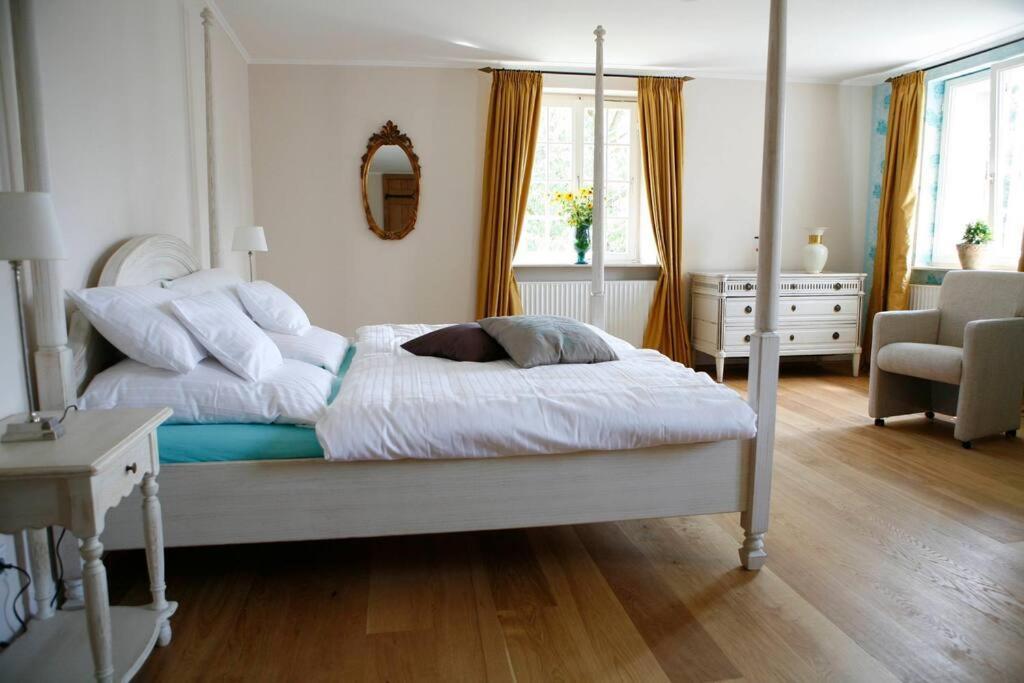 Haus Keppelborg: Zi Elisabeth Mit Burgmauerblick Apartment Heek Ngoại thất bức ảnh